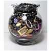 Image 1 : 26)  JAR CONTAINING PANDORA STYLE BEADS,