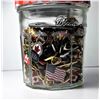 Image 1 : 5)  LOT OF 125 ASSORTED LAPEL PINS