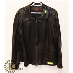 WOMANS DANIER ITALIAN LEATHER JACKET SZ XL