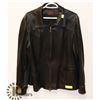 Image 1 : WOMANS DANIER ITALIAN LEATHER JACKET SZ XL