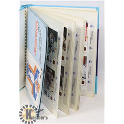 BINDER OF 10TH  ANNIVERSARY COLLECTION OF EDMONTON