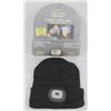 Image 1 : NEW! ULTRA BRIGHT LED HEADLIGHT TOQUE (BLACK)