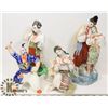 Image 1 : COLLECTION OF 4 VINTAGE UKRAINIAN PORCELAIN