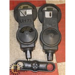 VINTAGE PARKING METER PAIRS