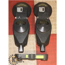 VINTAGE PARKING METER PAIRS