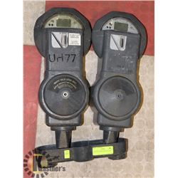 VINTAGE PARKING METER PAIRS