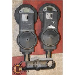 VINTAGE PARKING METER PAIRS