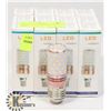Image 1 : LOT OF 12 NEW LED LIGHT BULBS - 3000K
