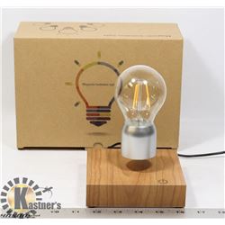 MAGNETIC LEVITATION LIGHT BULB.