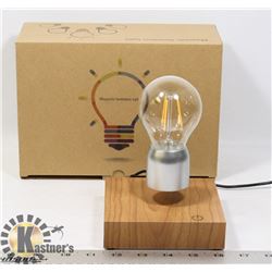 MAGNETIC LEVITATION LIGHT BULB.