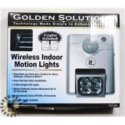 NEW SET OF 2 INDOOR MOTION LIGHTS