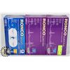 Image 1 : 3X EXAMINATION GLOVES (100 PER BOX) SL + XL