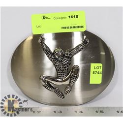 STAINLESS STEEL SPIDERMAN BELT BUCKLE