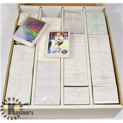 9) 12 SETS OF HOCKEY CARDS INCL ULTRA, DONRUSS,