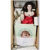 Image 1 : 1985 JOANNA FRANKLIN HEIRLOOM PORCELAIN DOLL