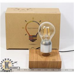MAGNETIC LEVITATION LIGHT BULB.