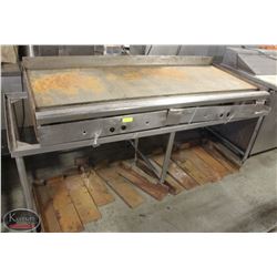 72" QUEST FLAT-TOP GRIDDLE W/ LARGE S/S CUSTOM