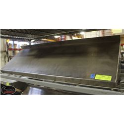3' STAINLESS STEEL COMMERCIAL WALLSHELF