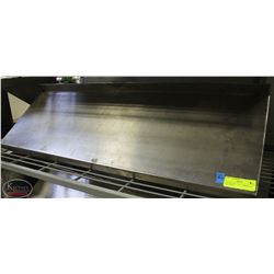 3' STAINLESS STEEL COMMERCIAL WALLSHELF