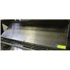 3' STAINLESS STEEL COMMERCIAL WALLSHELF