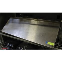 3' STAINLESS STEEL COMMERCIAL WALLSHELF