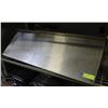 3' STAINLESS STEEL COMMERCIAL WALLSHELF