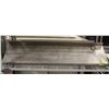 4' STAINLESS STEEL COMMERCIAL WALLSHELF
