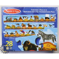MELISSA & DOUG 28PC FLOOR PUZZLE.