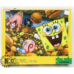 SPONGEBOB SQUAREPANTS 500PC PUZZLE.
