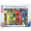 Image 1 : RAVENSBURGER 1000PC THE LOCKER ROOM PUZZLE.