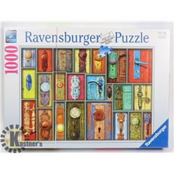 RAVENSURGER 1000PC ANTIQUE DOORKNOBS PUZZLE.