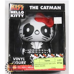 KISS HELLO KITTY THE CATMAN. VINYL FIGURE.