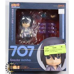 PRODUCT NUMBER 707 SASUKE UCHIHA. COLLECTIBLE.