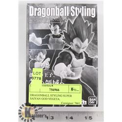 DRAGONBALL STYLING SUPER SAIYAN GOD VEGETA.