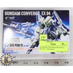 GUNDAM CONVERGE EX 04 ZETA PLUS C1- VER. BLUE