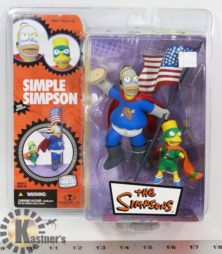 THE SIMPSONS SIMPLE SIMPSON PIEMAN AND THE CUPCAKE