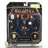 Image 1 : BATTLESTAR GALATICA TIGH & GAETA  ACTION FIGURES.