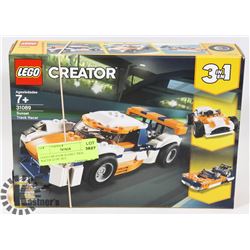 LEGO CREATOR SUNSET TRACK RACER 221PC SET 31089.