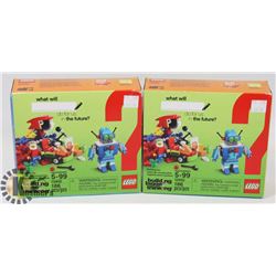 LOT OF 2 LEGO 186PC SETS 10402