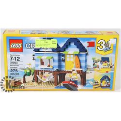 LEGO CREATOR BEACHSIDE VACATION 275PC SET 31063.