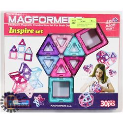 30PC MAGFORMERS INSPIRE SET INTELLIGENT MAGNETIC