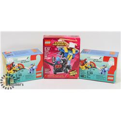 LOT OF LEGO INCL MARVEL SUPER HEROES MIGHTY