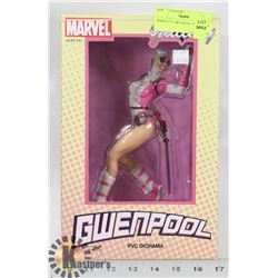 MARVEL 9" GWENPOOL PVC FIGURE.