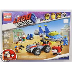 THE LEGO MOVIE LEGO EMMET AND BENNY'S BUILD AND