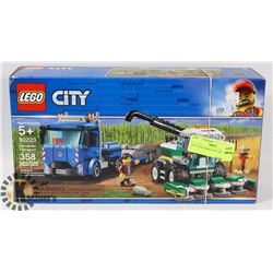 CITY LEGO HARVESTER TRANSPORT 358PC SET 60223.