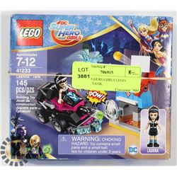 DC SUPER HERO GIRLS LEGO LASHINA TANK 145PC SET