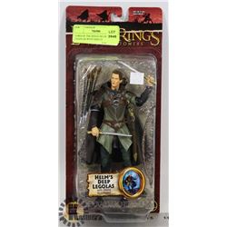 LORD OF THE RINGS HELM'S DEEP LEGOLAS WITH SHIELD