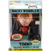 Image 1 : WACKY WOBBLER TIMMY TALKING BOBBLE HEAD.