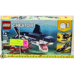 LEGO CREATOR DEEP SEA CREATURES 230PC 31088.