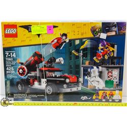 LEGO THE BATMAN MOVIE HARLEY QUINN CANNONBALL